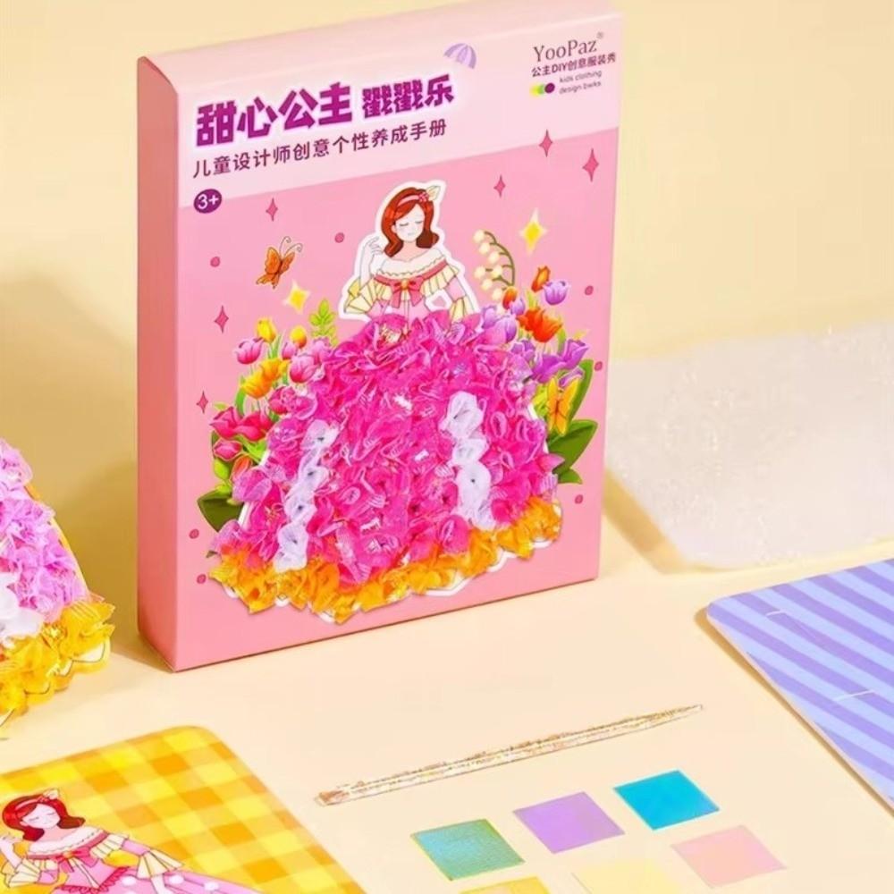 Creative Fairy Tale Hand Poke Painting Puzzle Fabric Art Craze Poke Art  Children