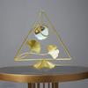 Clear Crystal Ball with Stand, Light Luxury Crystal Sphere for Gift, Gold Art Deco for Photography Ornaments, Bookcase, Wedding, Party