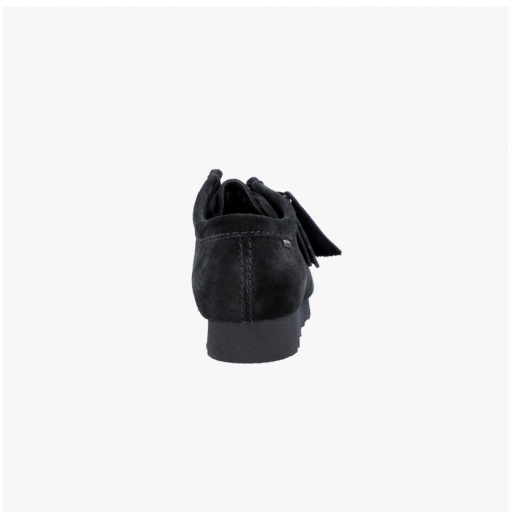 Clarks Wallabee Gtx Black Suede Loafer 26179251