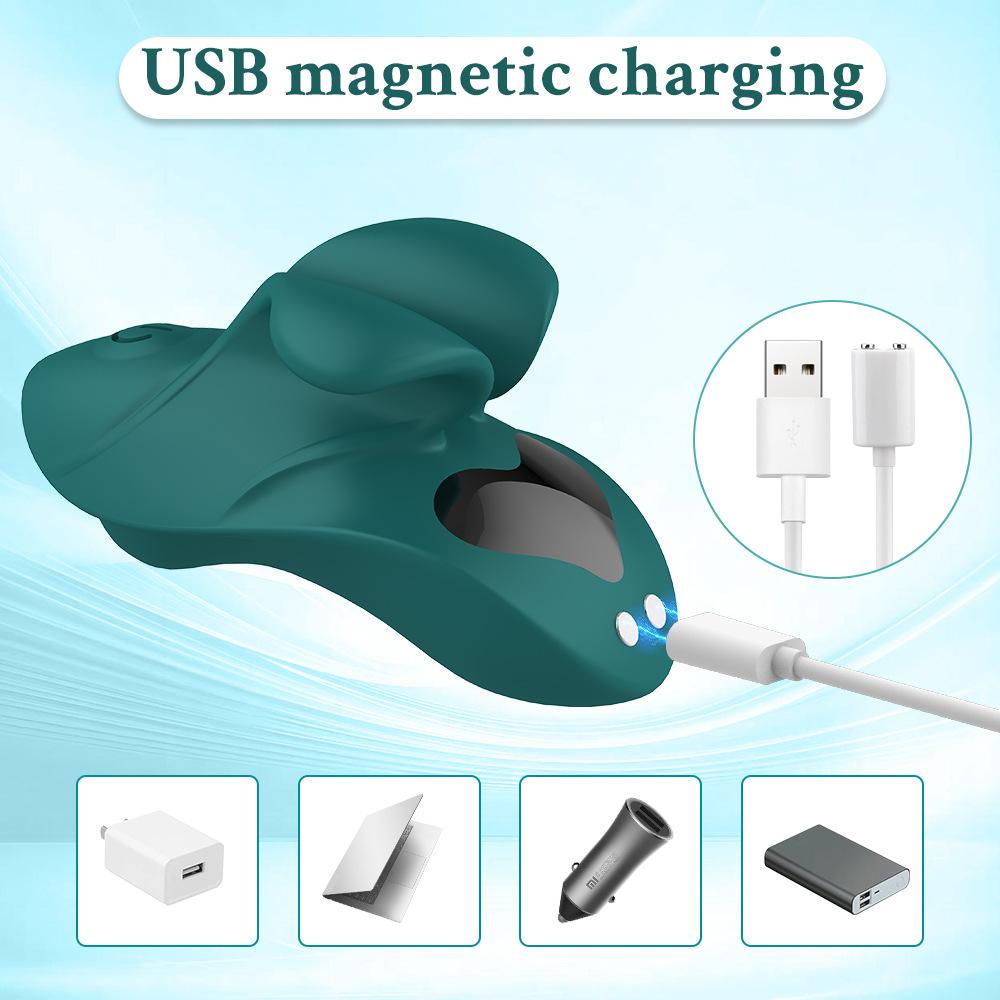 Wibrator dla kobiet z 8 trybami wibracji Wibrator na palec dla kobiet Pary Flirtujące zabawki erotyczne Wibrator akumulatorowy Sutek Wibrator łechtaczki Zabawki dla dorosłych