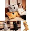 Purr-fect Soft Cat Plush Pillow Toy Decoration Gift For Kids Bedroom Sofa