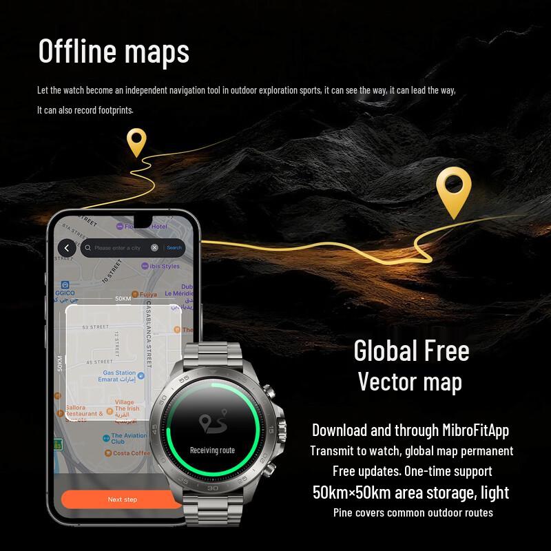 Mibro GS Explorer S Titanium Outdoor Smartwatch (CN version)