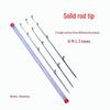 2.4-3.0m Long-Casting Carbon Feeder Rod with Solid Tip for Squid and Rock Fishing