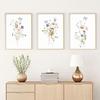 Abstract Floral Minimalist Watercolor Canvas for Living Room Sofa Wall