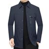 Modische Warme Baumwolljacke für Herren 2025 Winter Mittleres Alter - Leichter, Vielseitiger Business Casual Mantel