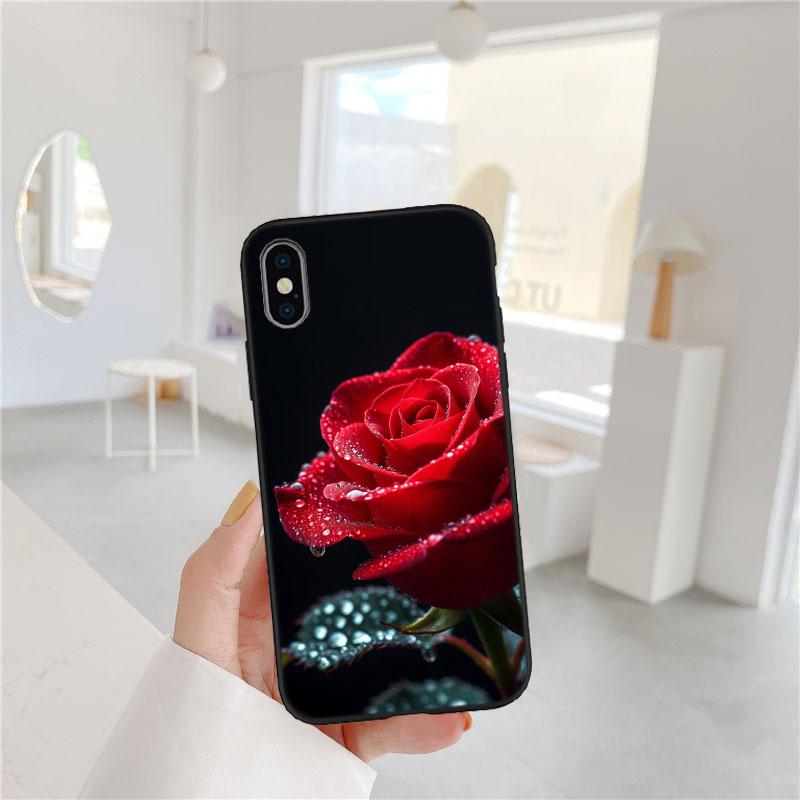 FM8 Beautiful Roses Flower Phone Case for Motorola Edge 60 60s 70 G86 G56 G54 E14 G04S G45 G54 G64 S30 S50 X30 X40 X50 Pro Power