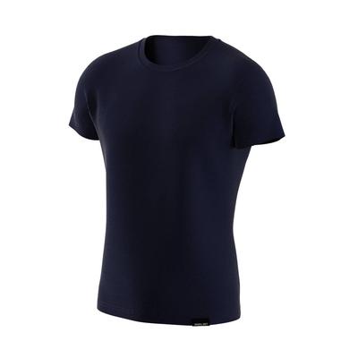 Men's T-shirt Basic U-neck S Dark Blue (28271-2087)