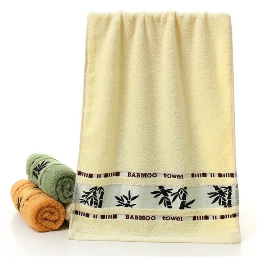 100% Cotton High Quality Face Bath Towels White Blue Bathroom Soft Feel Highly Absorbent Shower Hotel Towel Multi-Color 75X35Cm