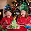 LED Christmas 3D Embroidery Image Unisex Winter Beanie Cap with Light Up Colorful LEDs for Beach & New Year