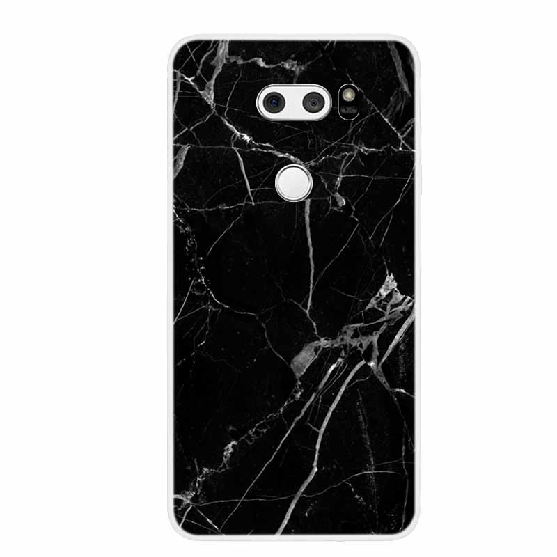 For LG V30 Cases v30 Plus V50s Clear Soft TPU Silicone Phone Cases For LG V50S Thinq / G8X Thinq Back Cover For LGV30 V 30 V 50S