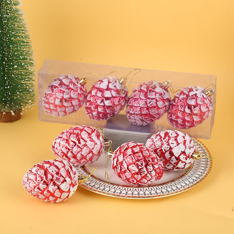 Gold Christmas Bells & Silk Florals: European & American Style Tree Ornaments & Hanging Decor