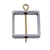Openwork Beads Mini Hole Geometric Frames For Minimalist Jewelry Components