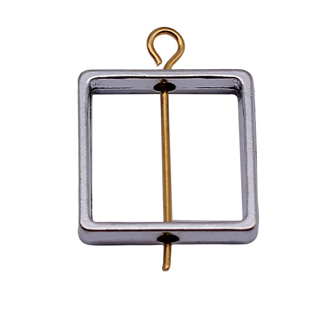 Openwork Beads Mini Hole Geometric Frames For Minimalist Jewelry Components