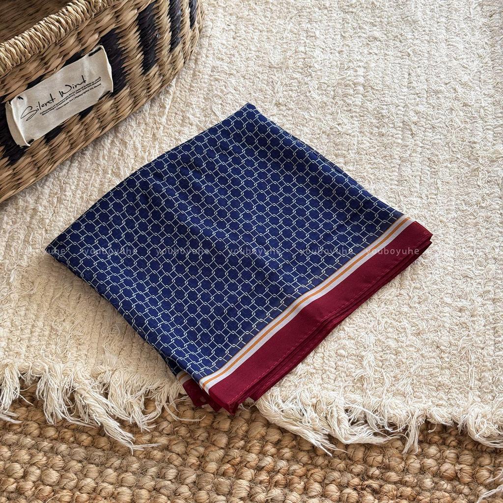 Korean-Style Brown Polka Dot Tie-Neck Scarf: Versatile Women's Ribbon Accessory for 2025