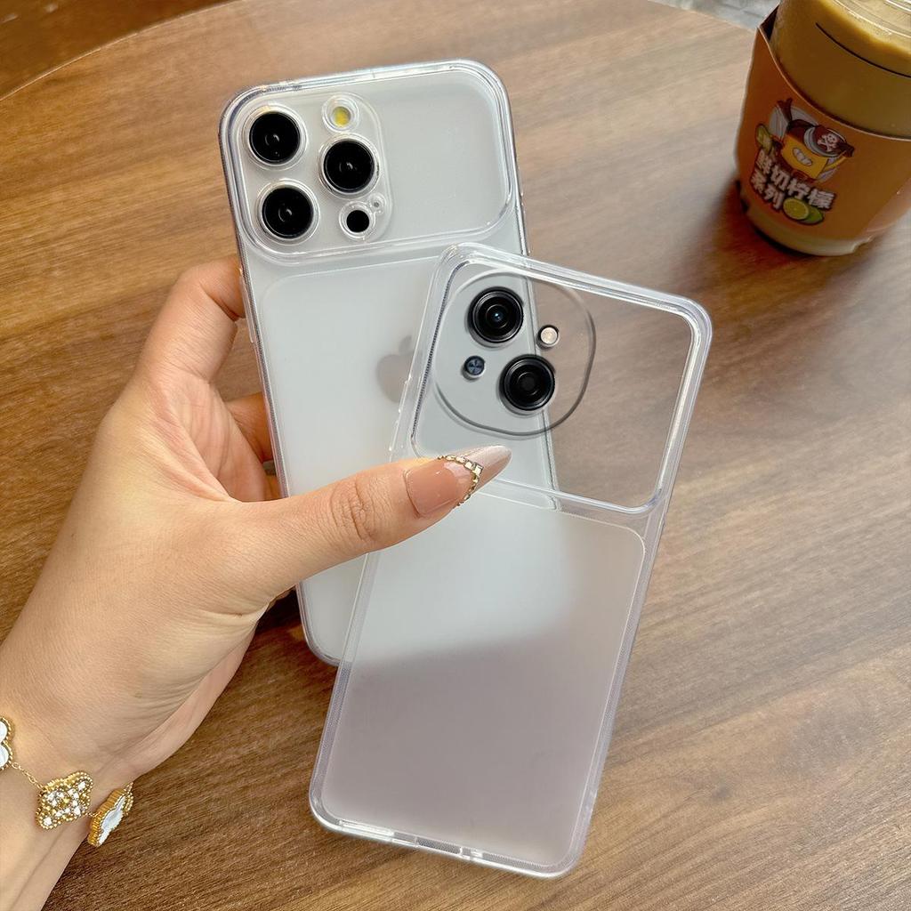 Case for TECNO SPARK GO 1S,GO 1,GO 2025,40C,POP 9 4G Premium Translucent Matte Phone Casing Big Camera Window Protection Cover
