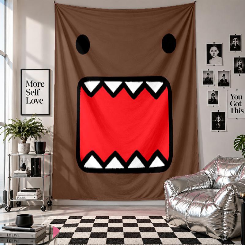 Wall TapestryDomo Art Hanging Cloth Decorative Background Cover for Room Decoration