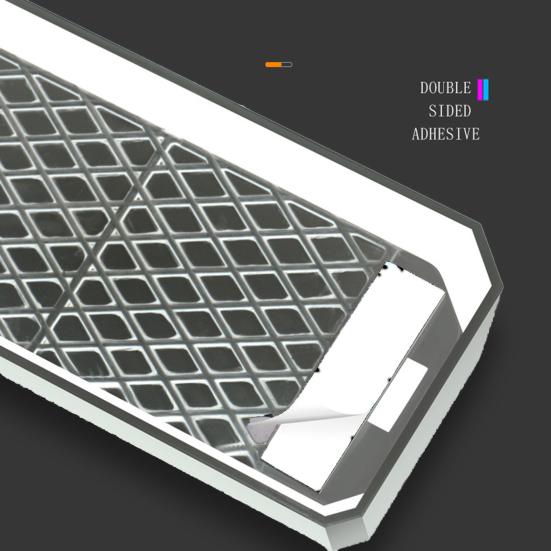 Parking Number Plate Useful Anti-aging Smooth Edge Press Type Car Card Accessories