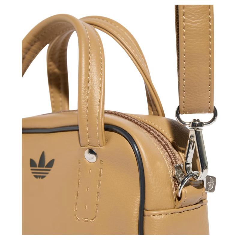 Adidas Originals Polyurethane Shoulder Bag, Crossbody Bag, Handbag Mini Women's Brown Adidas JX7874