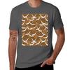 Scottish Highland Cows Tshirt Casual Minimalist Short Sleeve Top Tshirt