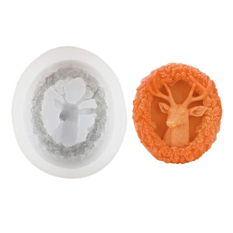 

Fun Reindeer Themed Silicone Mold Party Decoration Molds Excellent For Making Decorative Chocolate And Jelly Desserts 1