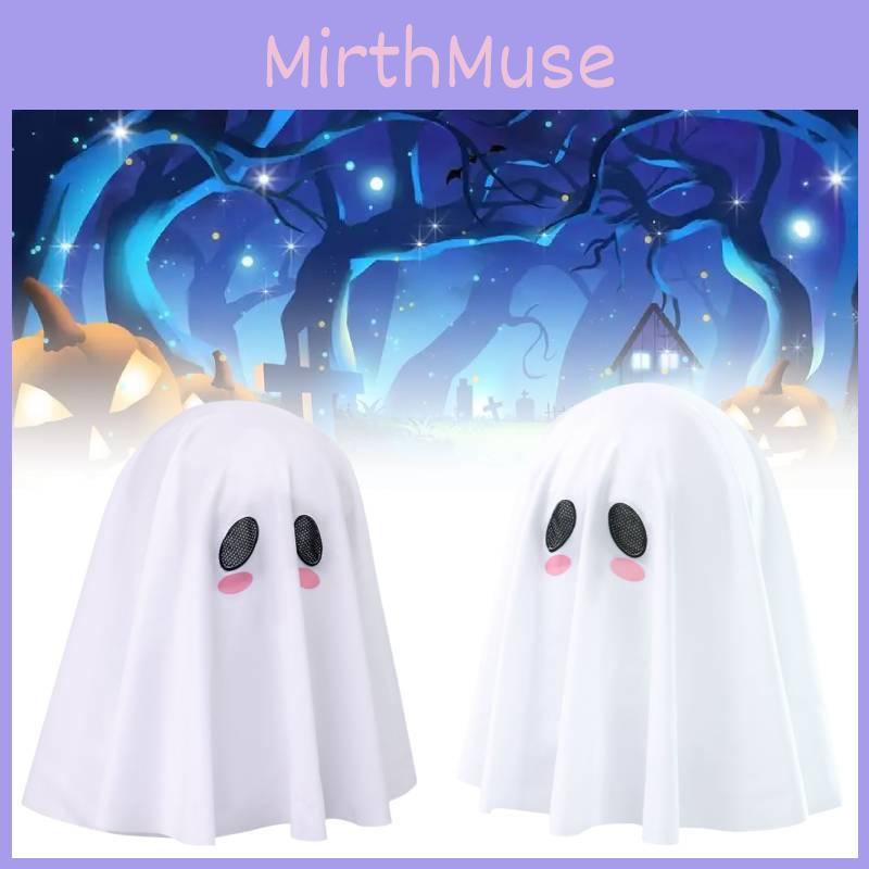 Adorable Ghost Headpiece And Cosplay Costume For All Ages Perfect For Halloween Events