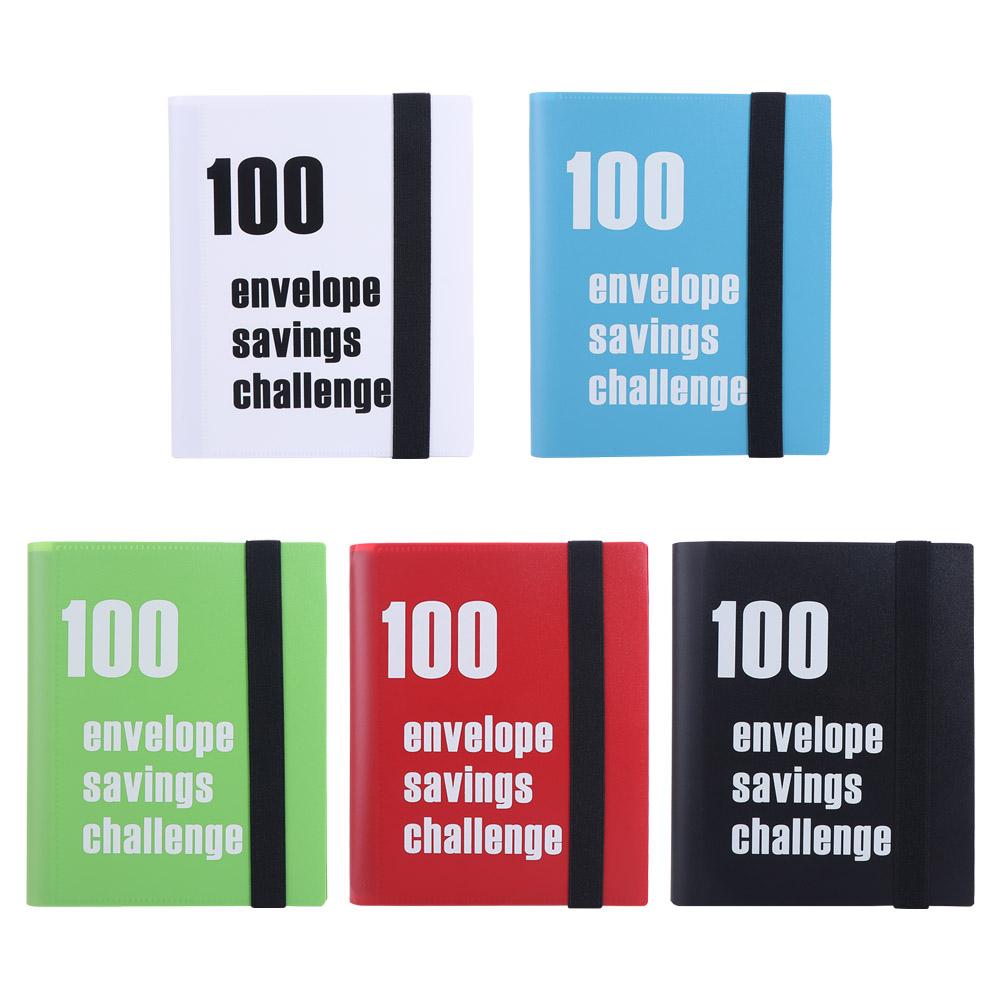 

PP Money Saving Binder Красочный конверт Экономия Задача для Планировщика Бюджета синий