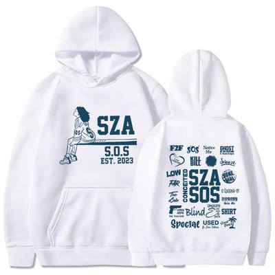 2025 Singer SZA Music Album SOS Good Days Printed Women Unisex Hoodies