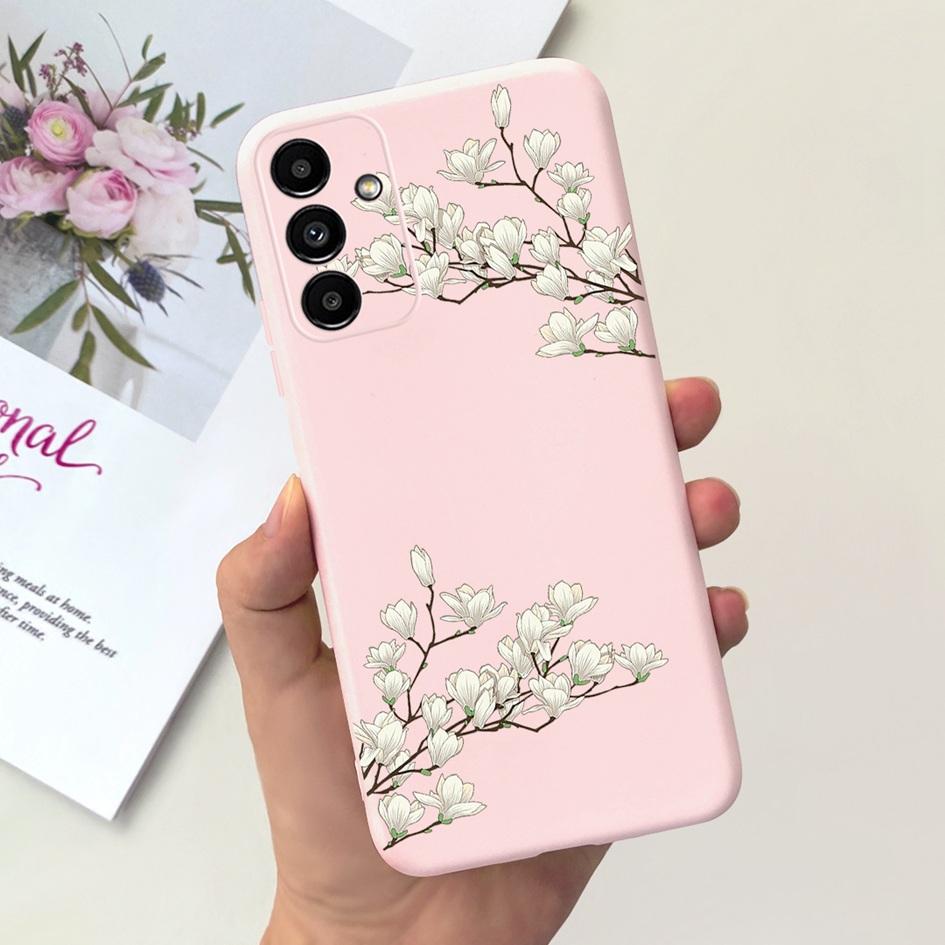 For Samsung A14 5G 2023 Case Lovely Yellow Duck Cat Cartoon Funda For Samsung Galaxy A14 SM-A145F SM-A146B Phone Cover A 14 Etui Galaxy A14 5G