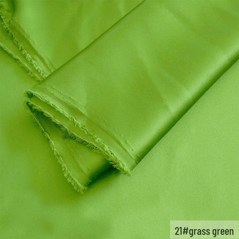 Huahong 16mm Maulbeerseide Crêpe Satin Stoff, Mehrfarbig, 114cm Breite