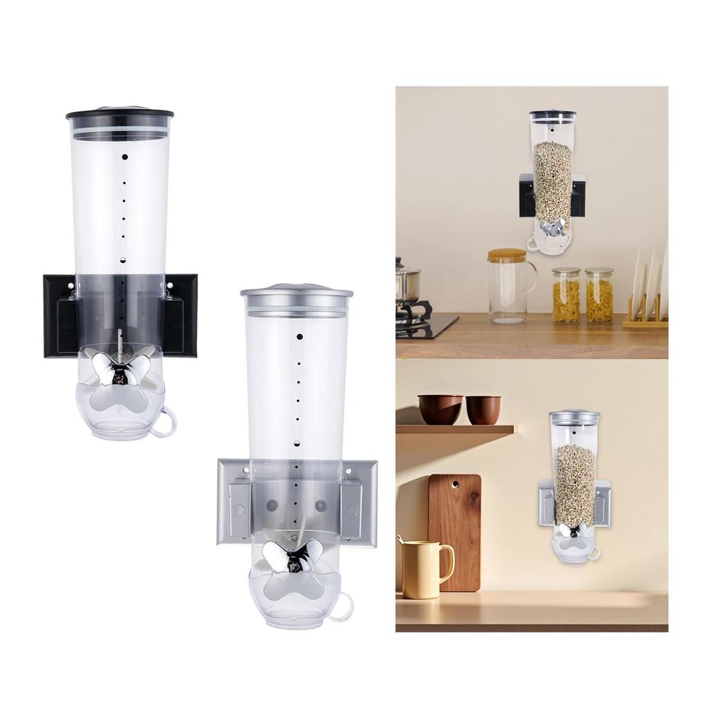 Cereal Dispenser Kitchen Cereal Storage Container Convenient Household Sealed