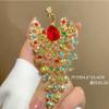 New Alloy Brooch High-end Niche Women's Peony High-end Pin Coat Suit High-end Versatile Brooch