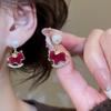 Sweet Pony Pearl Earrings Cute Earrings for Women Delicate Ear Studs  Gifts