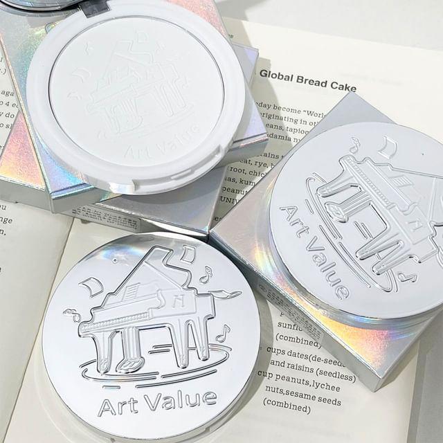 Art Value - Piano Smooth Setting Powder - 3 Colors 01# Clear White - 8.5g