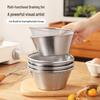Stainless Steel Mini Rice Washing Basin Set
