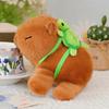 Cute cute capybara popping circle plush toy doll little fox doll bracelet children's soothing doll