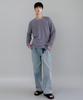 NODU Summer Light Loose Waffle Knit [Gray]