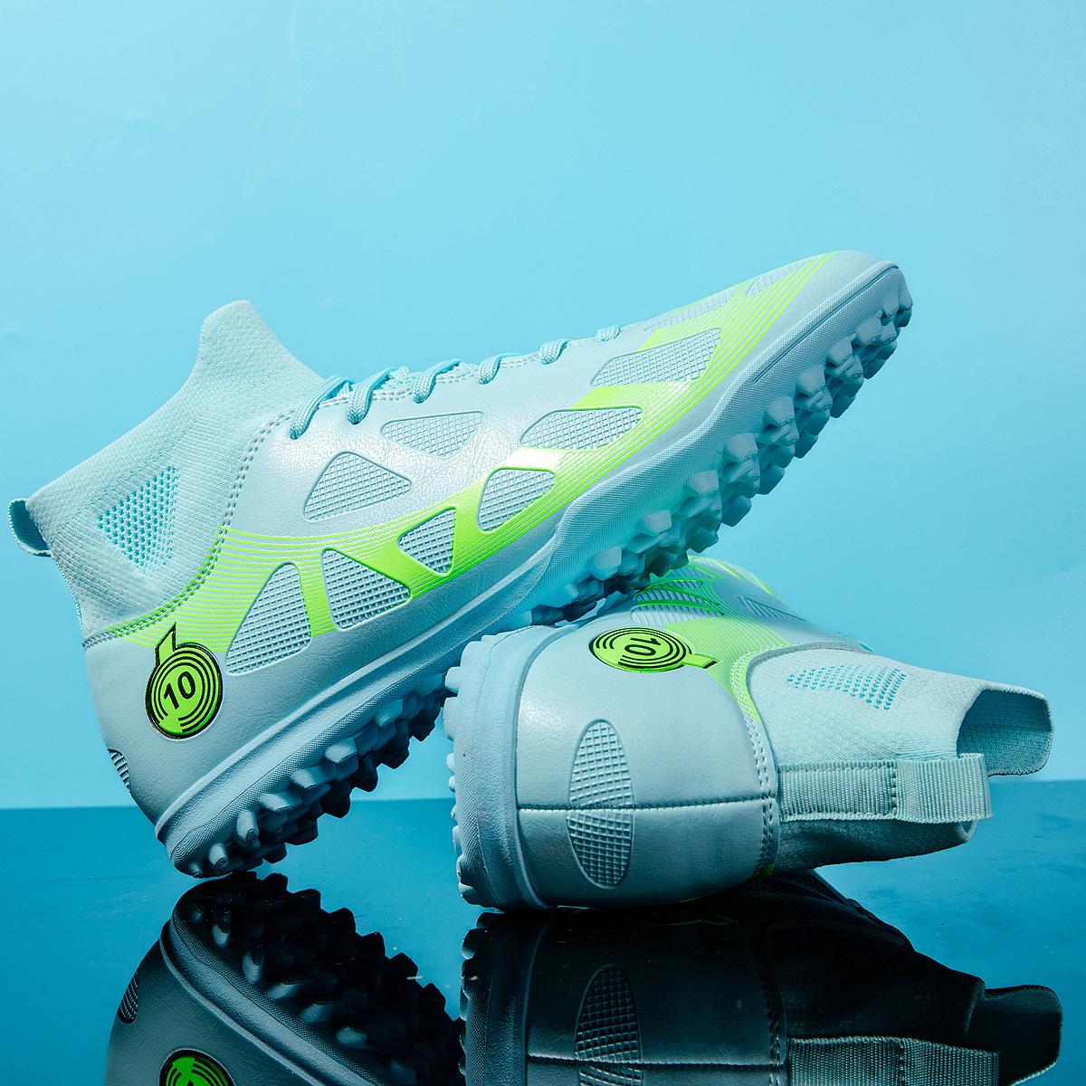 

Football shoes autumn new high-top youth anti-skid broken nails TF adult long nails professional training football shoes 45