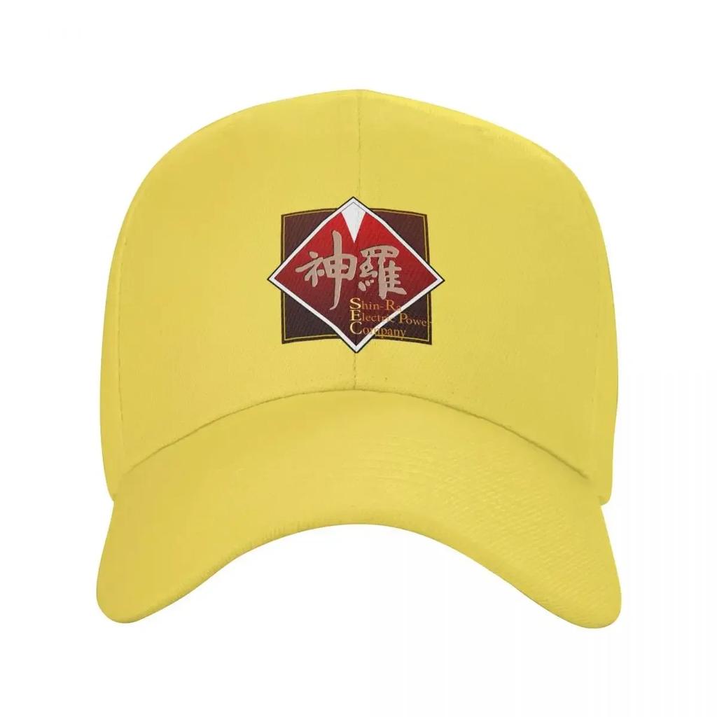Punk Shinra Electric Power Company Baseball Cap Unisex Women Breathable Final Fantasy Video Game Dad Hat Sunmer Snapback Caps