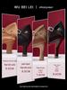 Wubai Ballet T-Strap Satin Latin Dance Shoes for Women - Medium Heel, Soft Sole, Genuine Leather Ballroom Cha