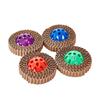 Little Guys Durable Eco-Friendly TPR Rubber Cat Toy Ball Bite Resistant Chew Toys for Cats Daily Use