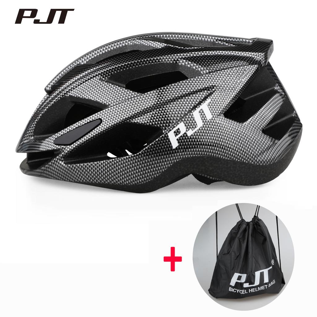 Pjt Cycling Helmet Man Women Road Mountain Bike Helmet Outdoor Bicycle Skateboard Scooter Integrally-Molded Ultralight Helmet