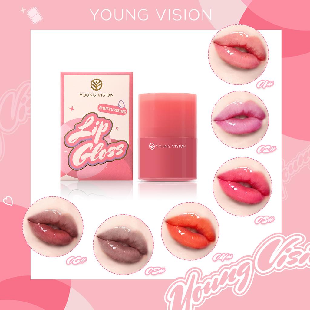 YOUNG VISION 1-teiliger Twist Lipgloss Moist Moist Color Lipgloss Lippenöl