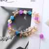 Crystal Bracelet Strawberry Crystal Bracelet Bangles Women Fashion Jewelry Accessories Gift