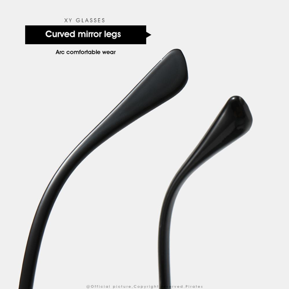 Hip-Hop Oval Sunglasses Simple Versatile Sun Glasses Trendy Punk Glasses  for Men and Women