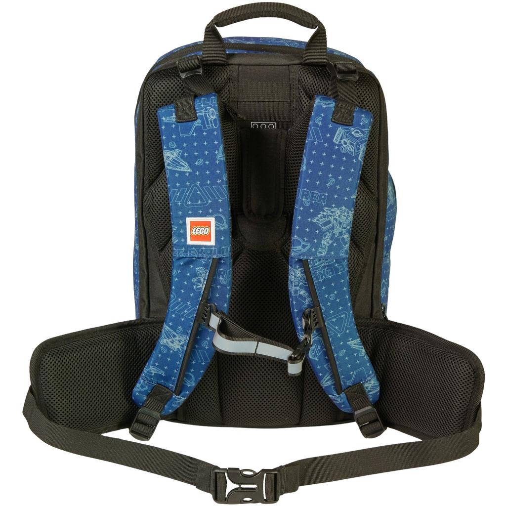 LEGO City Petersen School Backpack, for Boy Blue Backpack