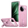 Militärisches Anti-Fall-Kühlloch-Design Magnetische Hülle Für Xiaomi Poco F7 Ultra Redmi K80 Pro Metallständer TPU Acryl Rückseite