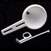 Kitchen DIY Convenient Chocolate Candy Icing Funnel Mold White Foodgrade Plastic Pancake Cream Tool Baking Tools for Cakes