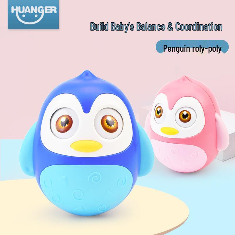 Huang'er Large Roly-Poly Toy for Babies 0-12 Months - Early Educational Fun for Toddlers
