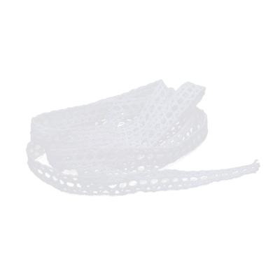 Lace Ribbon Cotton Thread 20 Yards White Hollow Decorative Accessories for DIY Clothing Gift