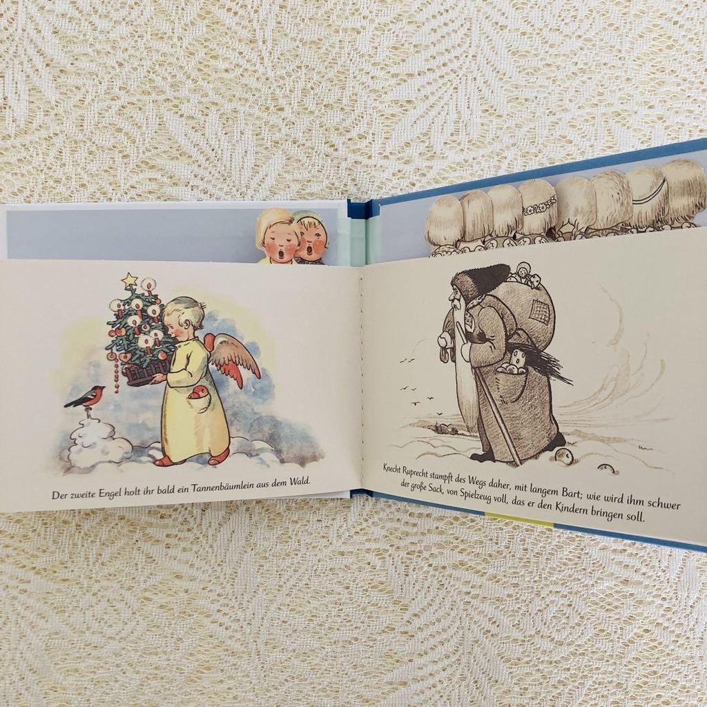 [USED] Foreign books, old books, German picture books, The lovely angels of Erzevenzwietor